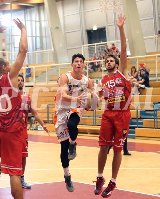 Basketball ABL 2015/16 Vorbereitung NÃ-CUP Finale BK Dukes Klosterneuburg vs. Traiskirchen Lions


